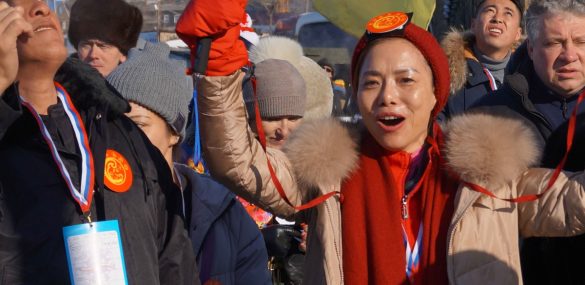 Одинокий маяк, Дед Мороз и моржи – как китайцы отметили Новый Год во Владивостоке