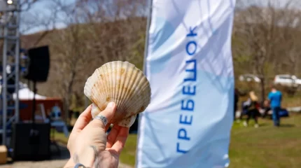 Отмечаем с размахом в бухте Витязь юбилейный День рождения гребешка