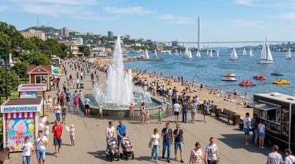Треть летнего турпотока в Приморье обеспечили хабаровчане, амурчане и москвичи