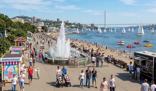 Треть летнего турпотока в Приморье обеспечили хабаровчане, амурчане и москвичи